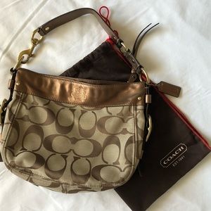 Authentic Coach Brown C Purse